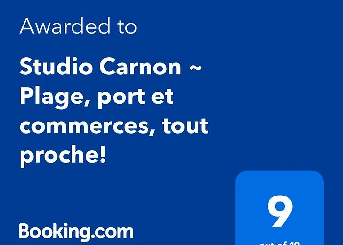 Studio Carnon ~ Plage, port et commerces, tout proche!